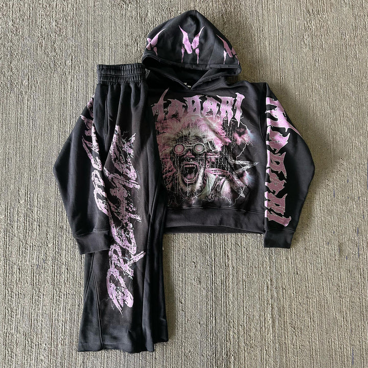 Dr. Rampage Hoodie and Pants Two-Piece Set