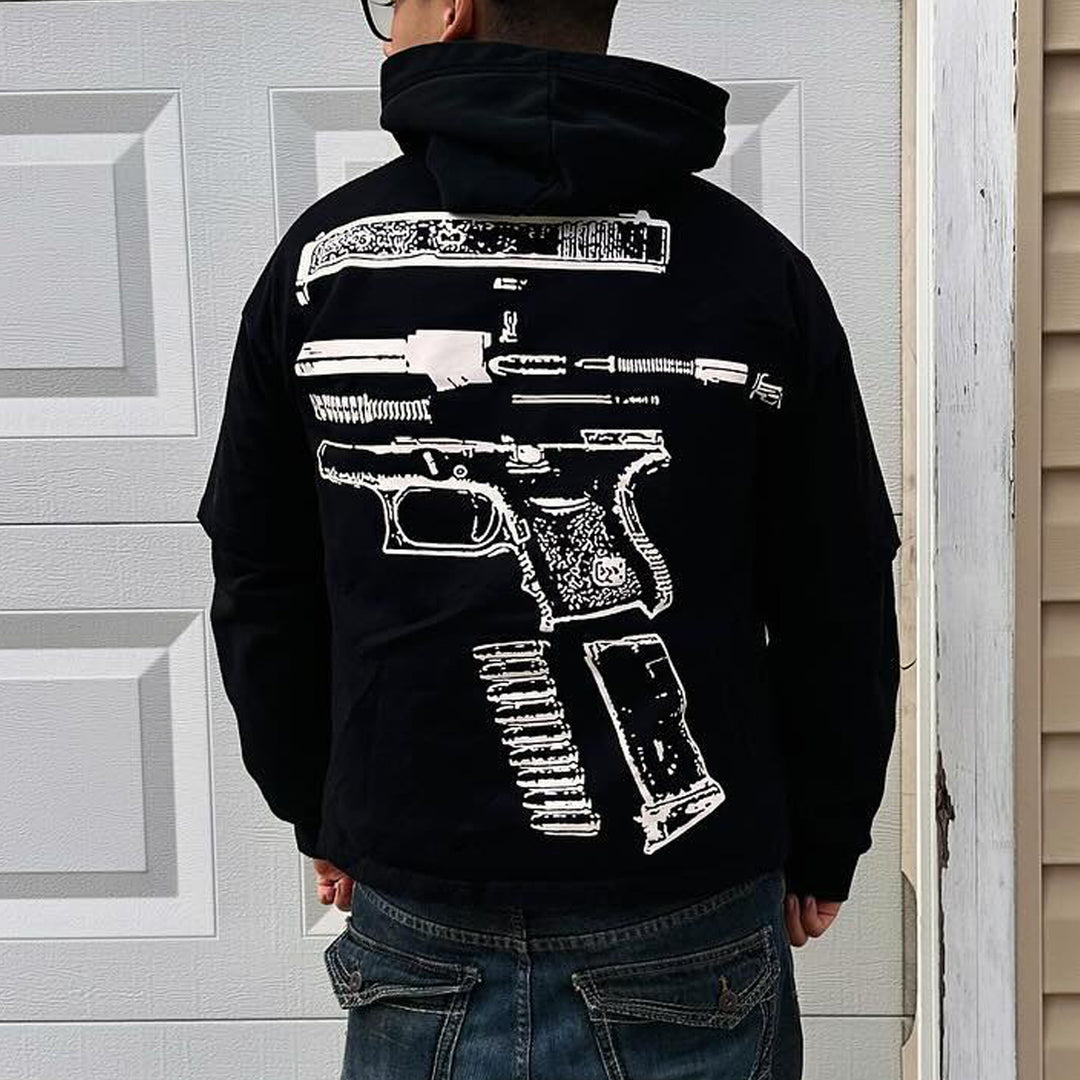 In Glock We Trust Zip Hoodie