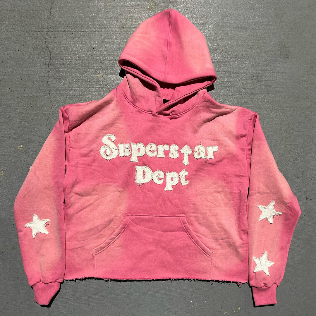 Supercar Lucky Star patch hoodie