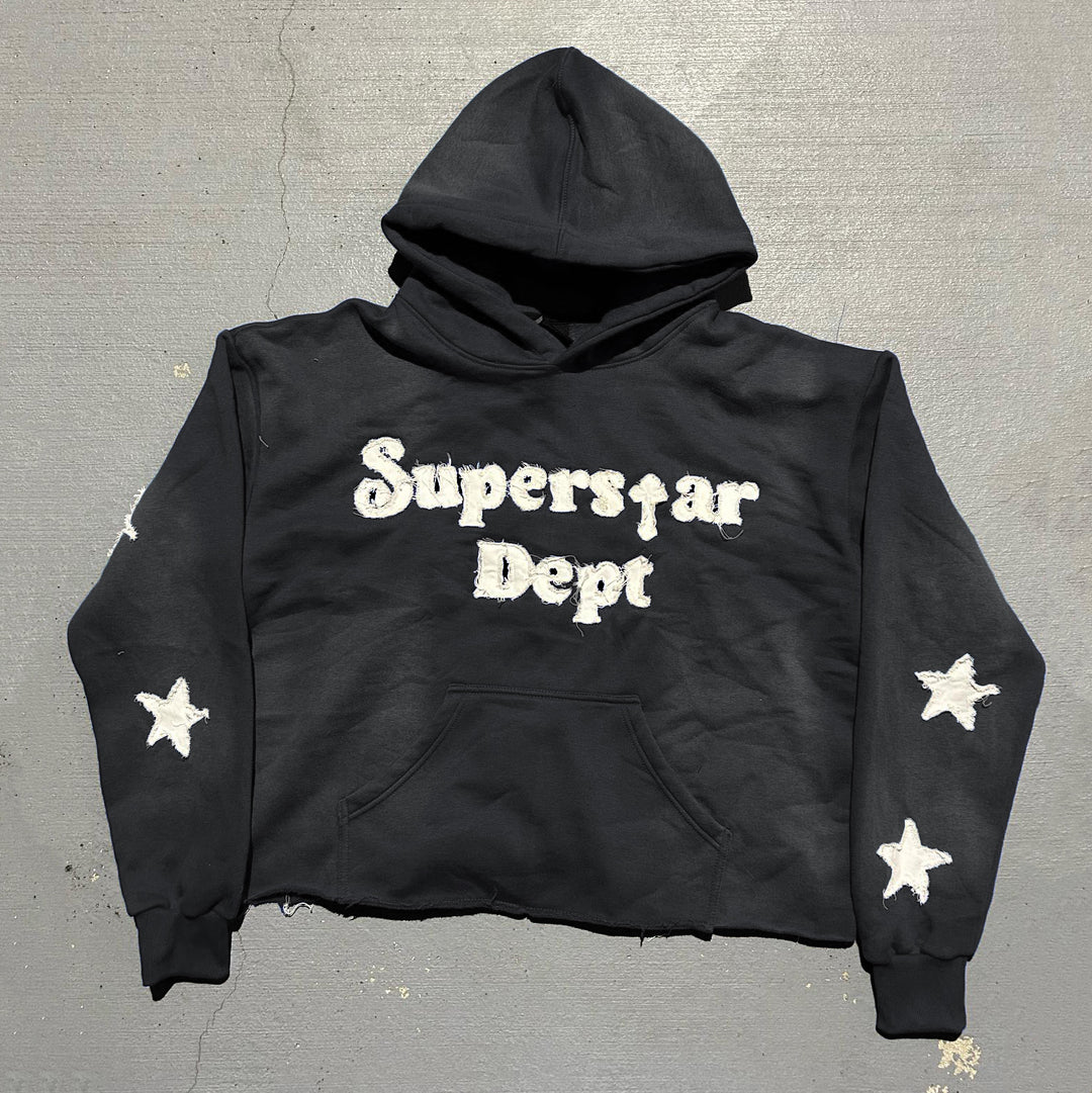 Supercar Lucky Star patch hoodie