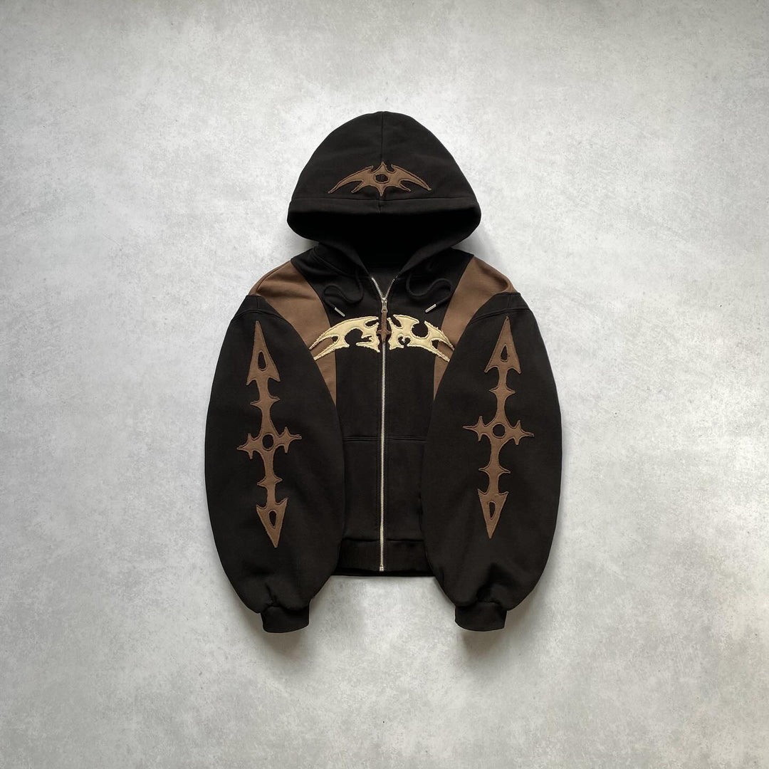 Spiky Arrow Casual Street Hoodie