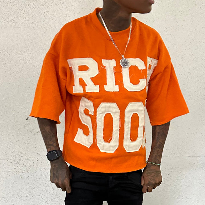 Rich Soon Patch Casual Streetwear T-shirt