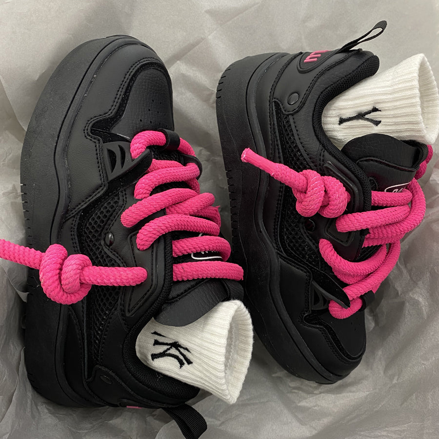 Dead Barbie Pink Street Skate Bread Shoes