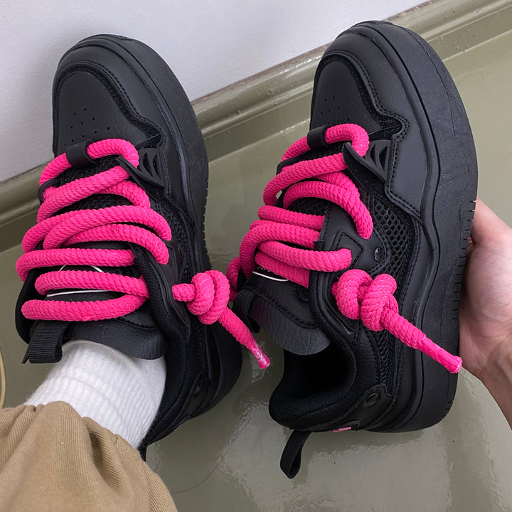 Dead Barbie Pink Street Skate Bread Shoes